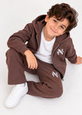 Boys' 3-Piece Brown Set