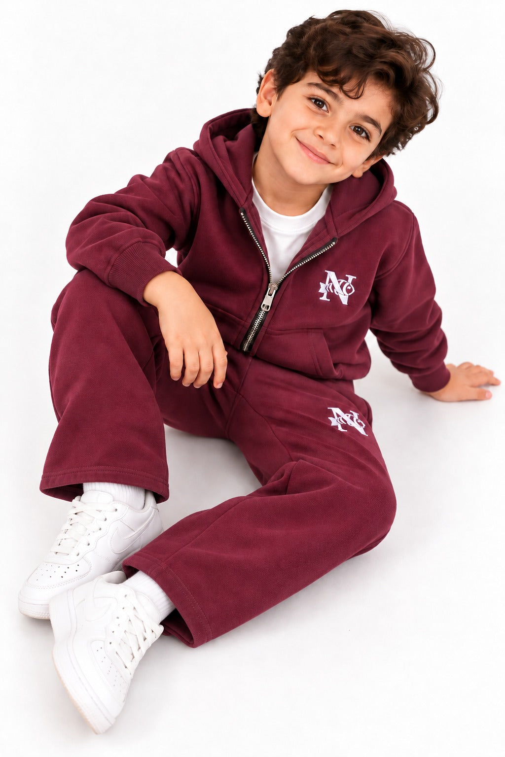 Boys' 3-Piece Burgundy Set