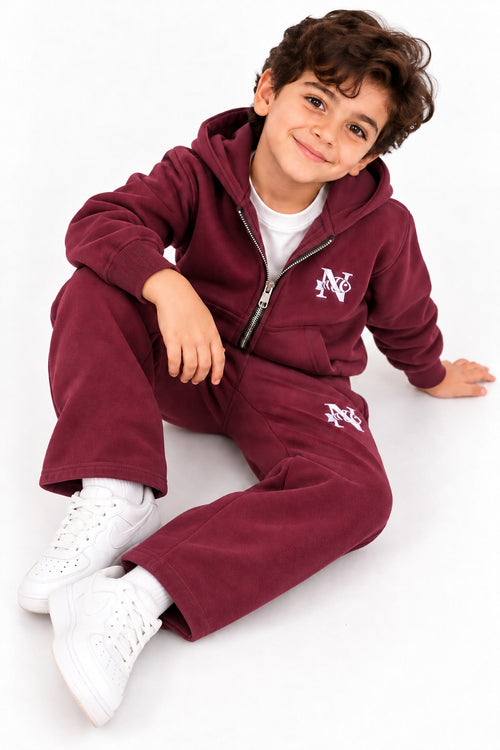 Boys' 3-Piece Burgundy Set