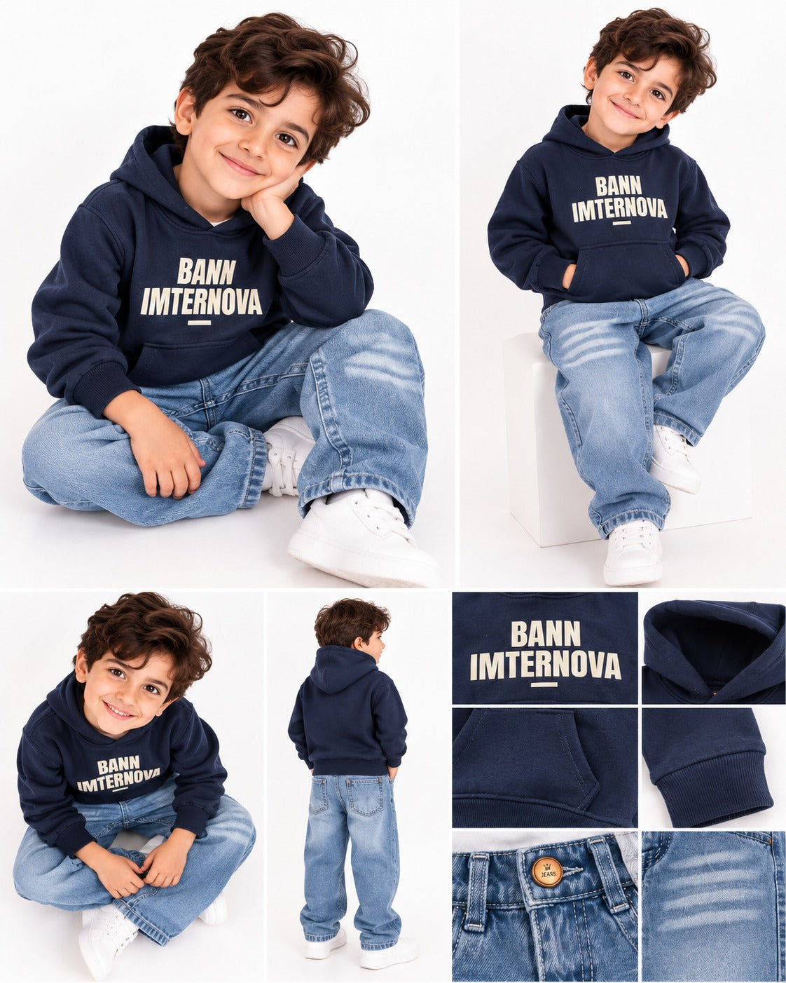 Hoodie Navy