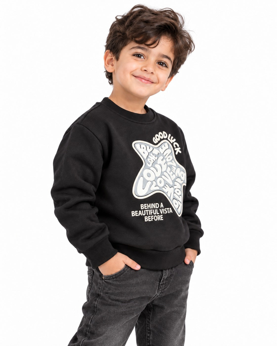 Crewneck Sweatshirt Black