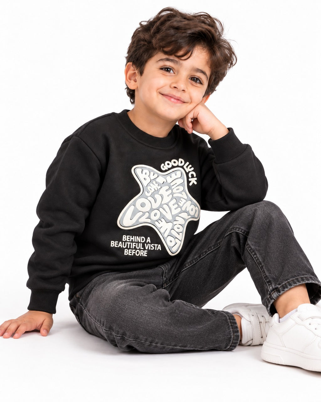 Crewneck Sweatshirt Black