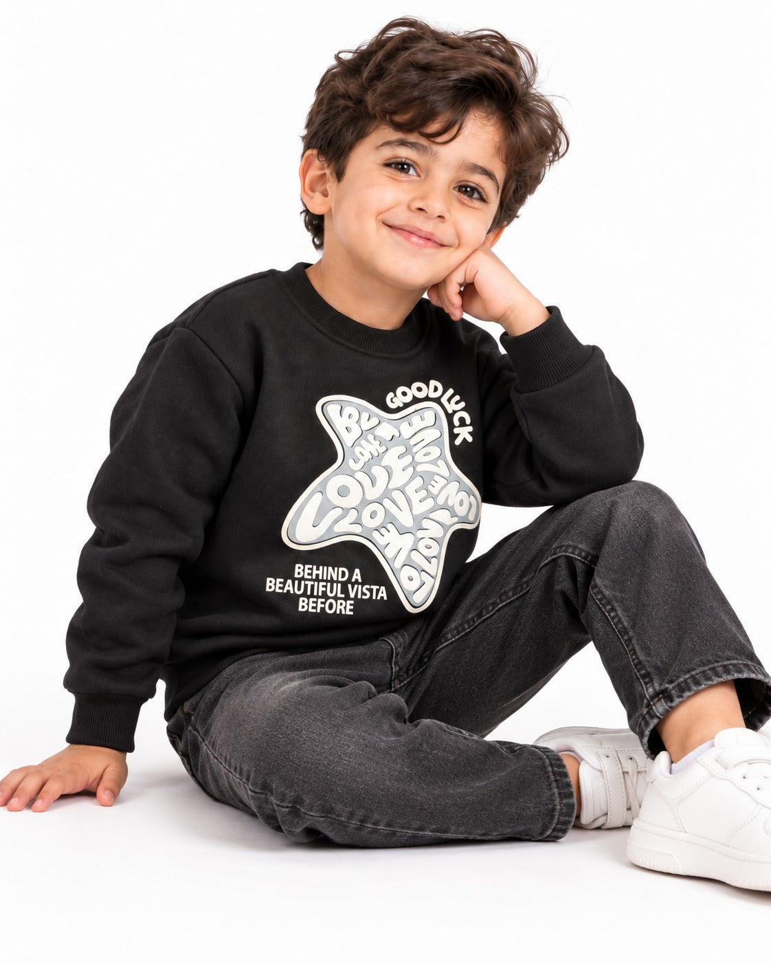 Crewneck Sweatshirt Black